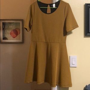 Mustard yellow dress from H&M. NWOT